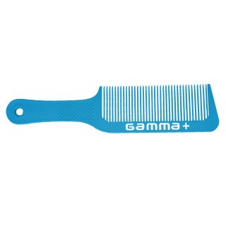 Gamma+ Flow Barber Comb Blue